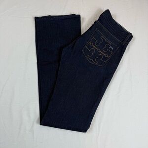 Habitual byTory Burch Women's Dark Blue Jeans Size 26NWOT